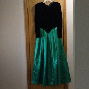 Vintage bridesmaid dress.